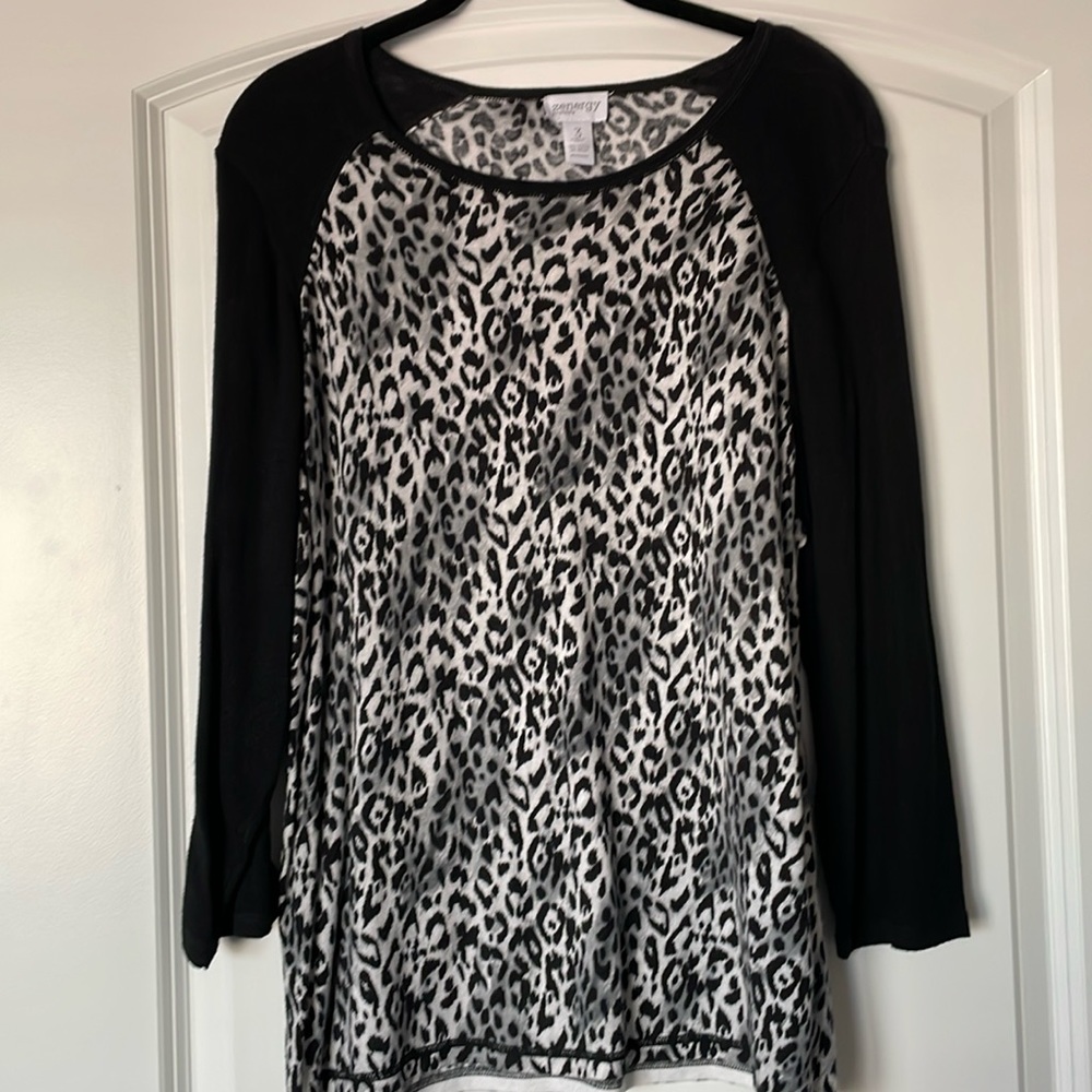 Chico’s Animal Print Sweater